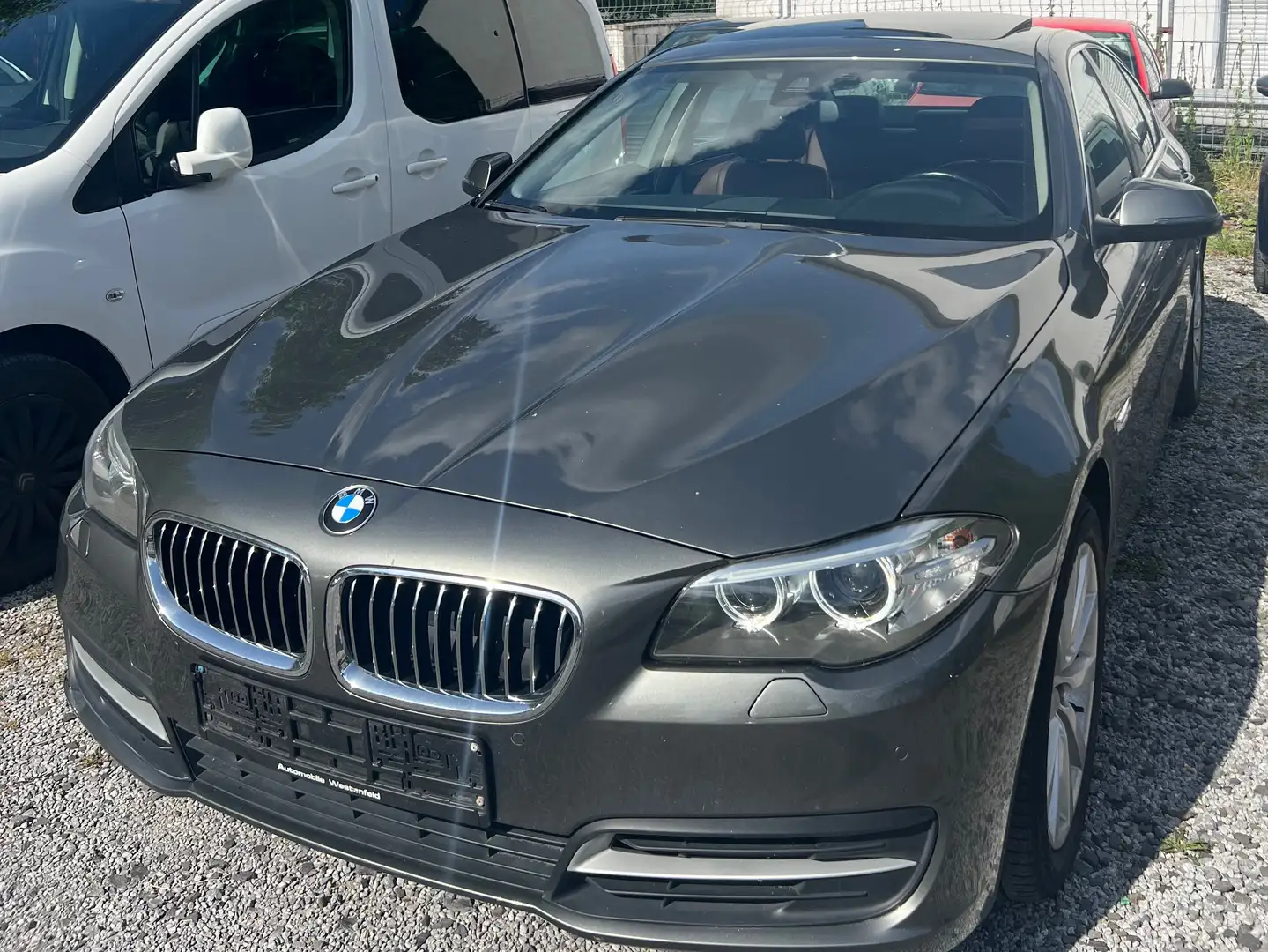 BMW 520 520 d-Limo-Automatik-Leder-TOP!! Grijs - 1