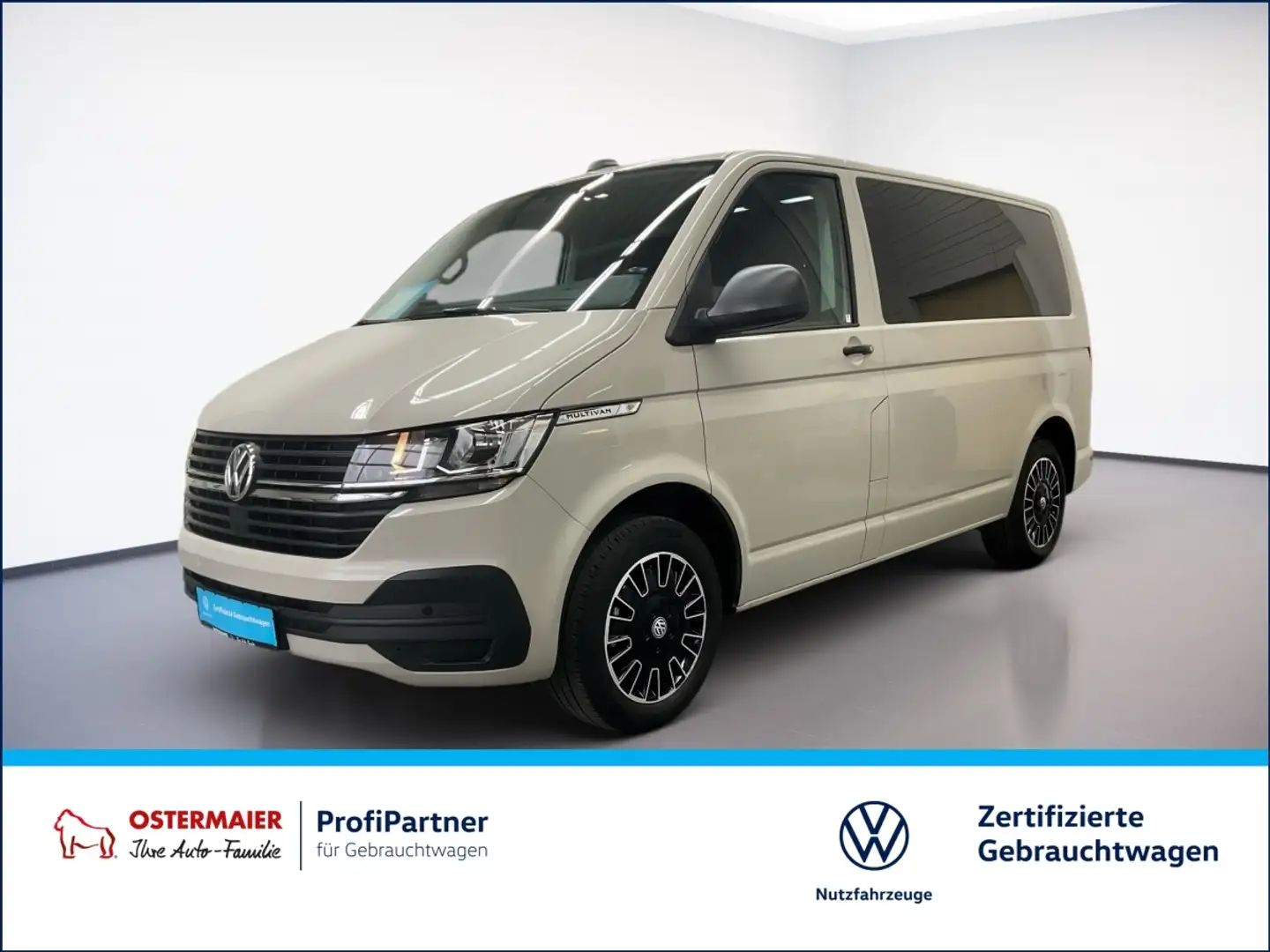 Volkswagen T6.1 Multivan TRENDL 2.0TDI 150PS DSG STHZG.AHK.GRA.2xPDC.SHZ. Grau - 1