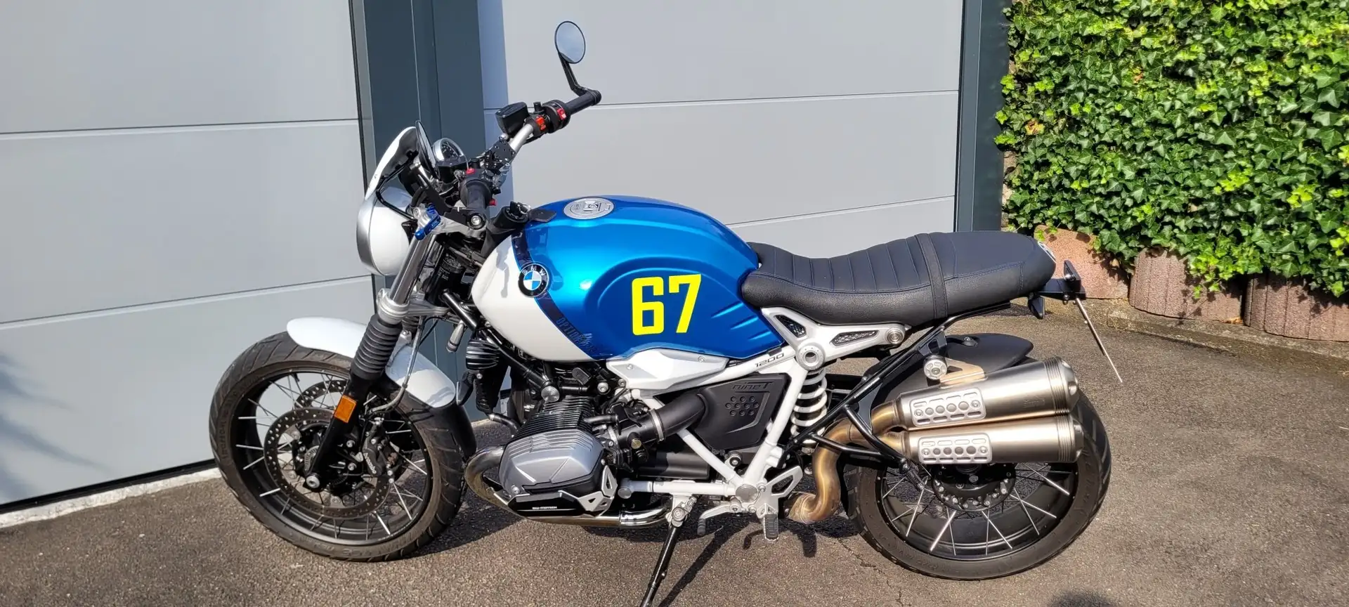 BMW R 12 nineT Scrambler Синій - 1