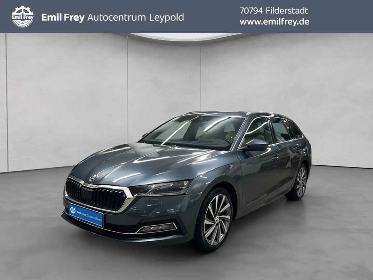 Skoda Octavia Combi 1.5 TSI e-TEC DSG Style Gris - 1