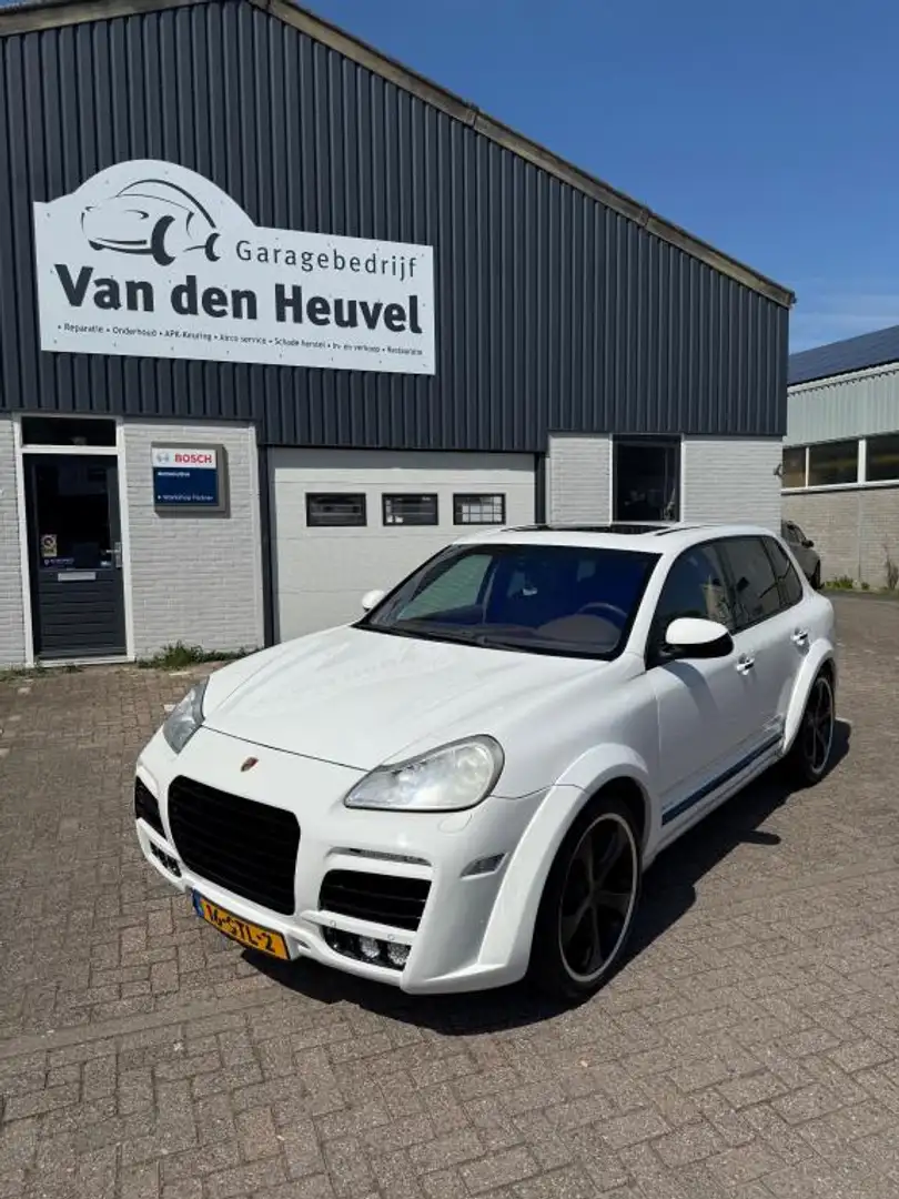 Porsche Cayenne 4.5 Turbo techart magnum Blanc - 2
