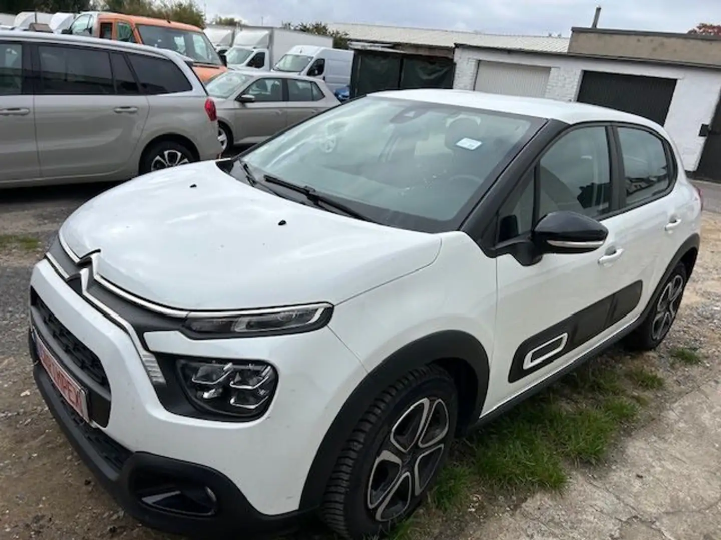 Citroen C3 *BlueHDi100*Klima*Navi*2Sitze*LKW-Zulassung* Weiß - 1