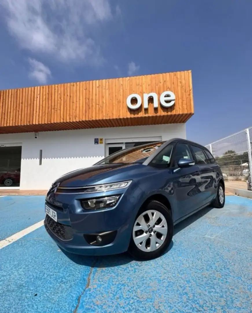 Citroen C4 Picasso 1.6HDi Seduction 115 Bleu - 1