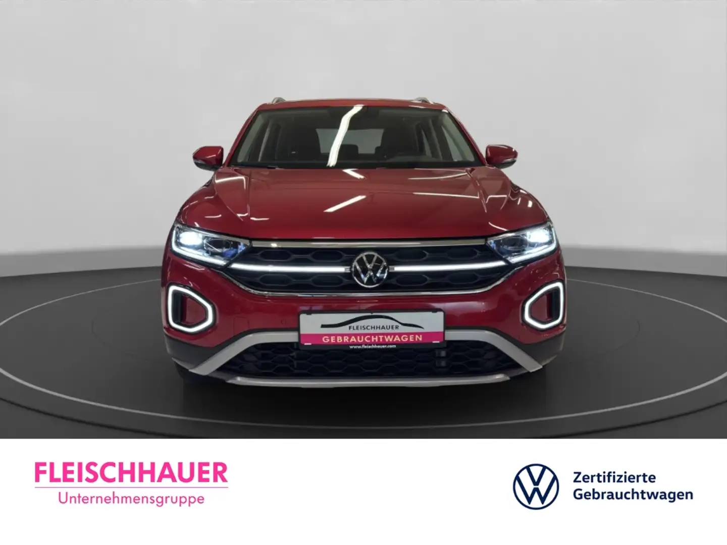 Volkswagen T-Roc Style 2.0 TDI DSG+Matrix+Navi+AHK+App-connect+Alar Rot - 2