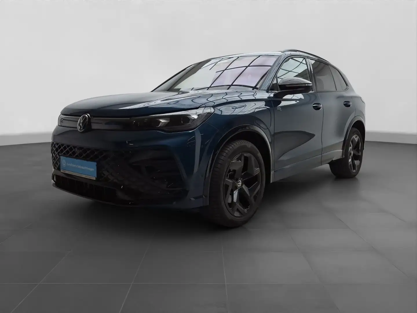 Volkswagen Tiguan 1.5 TSI eHYBRID R-LINE BLACK AHK PANO MAT Blau - 2