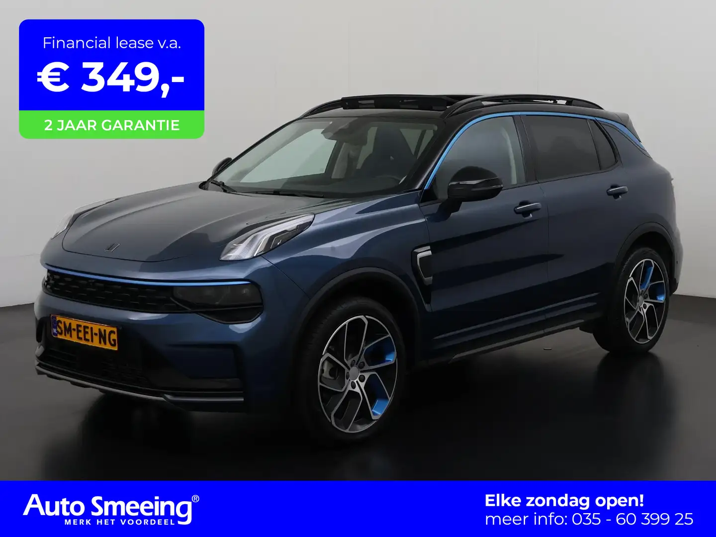 Lynk & Co 01 1.5 PHEV | 6,6 Kw | 360 Camera | Panoramadak | ACC Bleu - 1