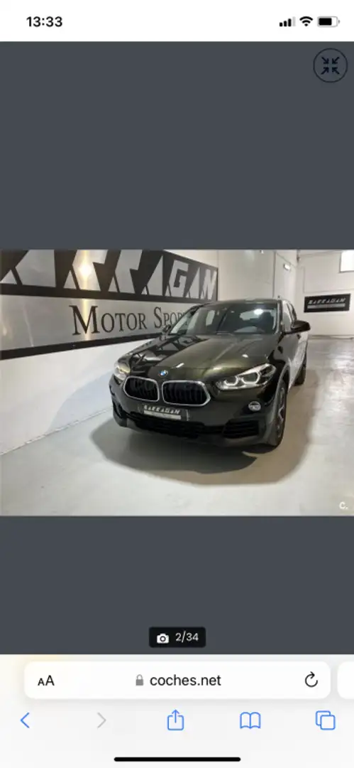 BMW X2 sDrive 18d smeđa - 2