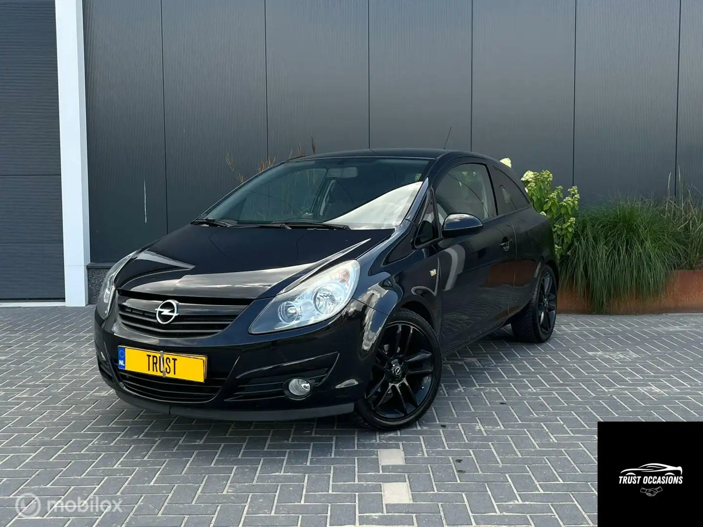 Opel Corsa OPC 1.4 APK AIRCO SENSOREN SPORT BLACK ON BLACK Zwart - 2