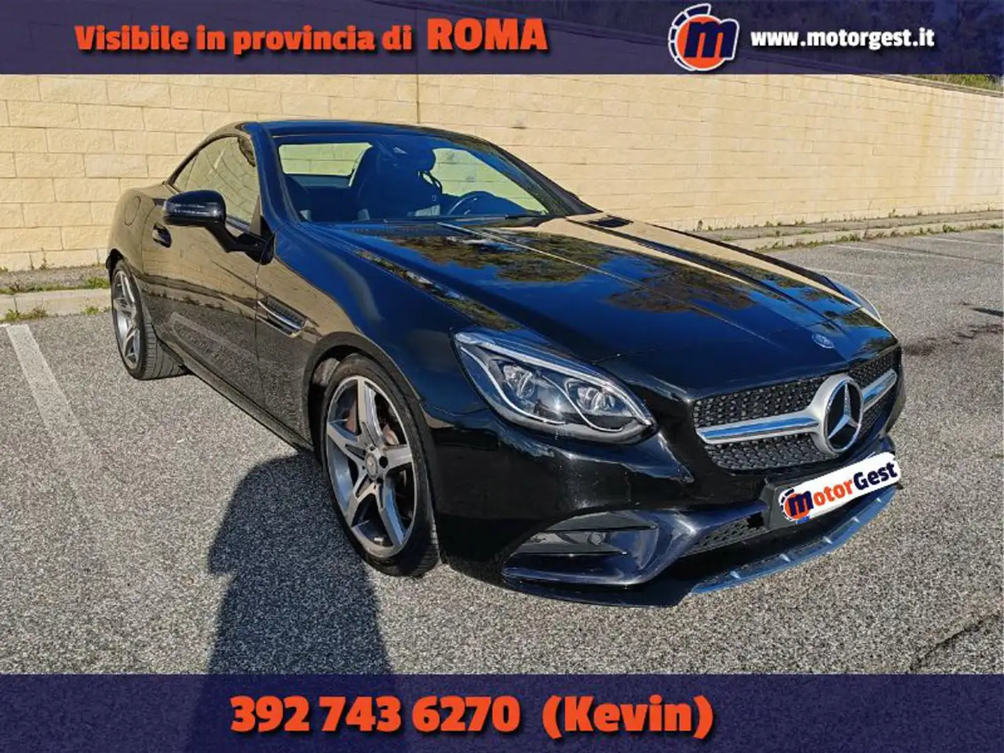 Mercedes-Benz SLC 250 d AMG line Negru - 1