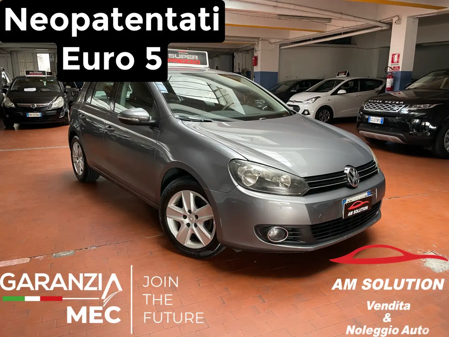 Volkswagen Golf Golf 1.4 Neopatentati Euro 5 Grigio - 1