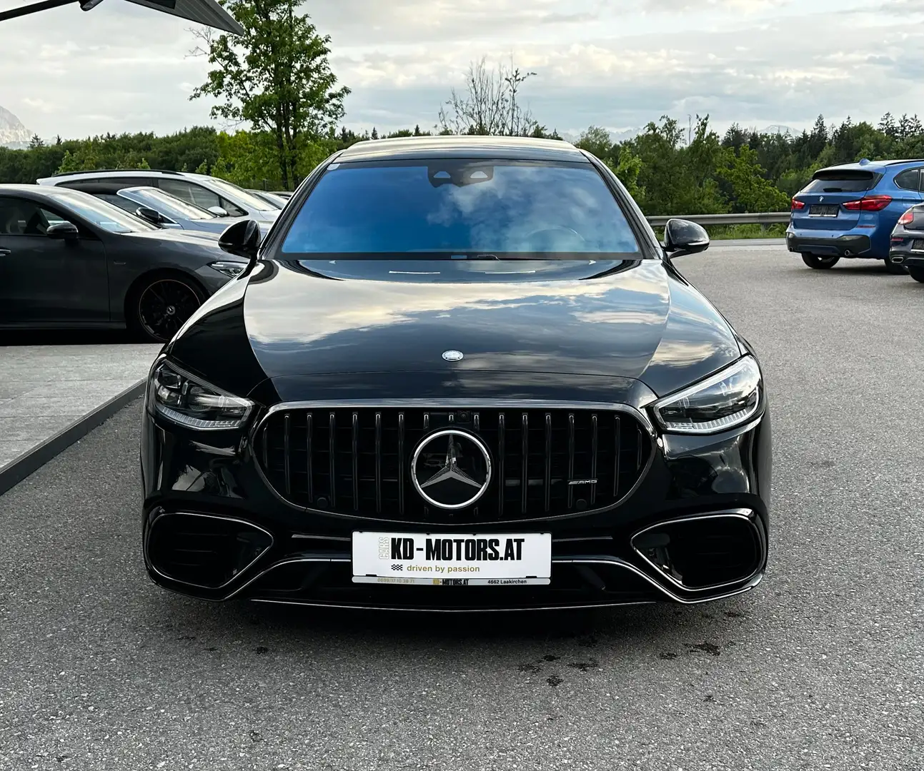 Mercedes-Benz S 63 AMG E-Performance 4Matic+ Lang *1.Besitz*Voll* Schwarz - 2