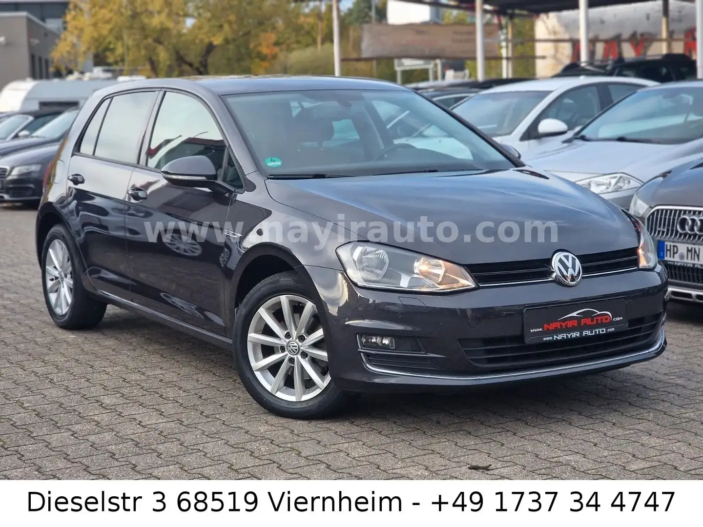 Volkswagen Golf 7 Lim Lounge BMT|Navi|Tempomat|PDC|Sitzheiz Gris - 2