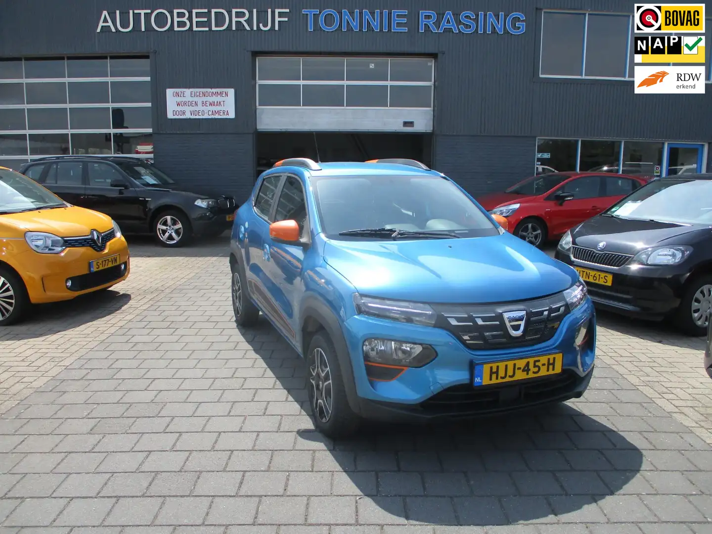Dacia Spring Comfort Plus (Orange Pack) 27 kWh Blauw - 1