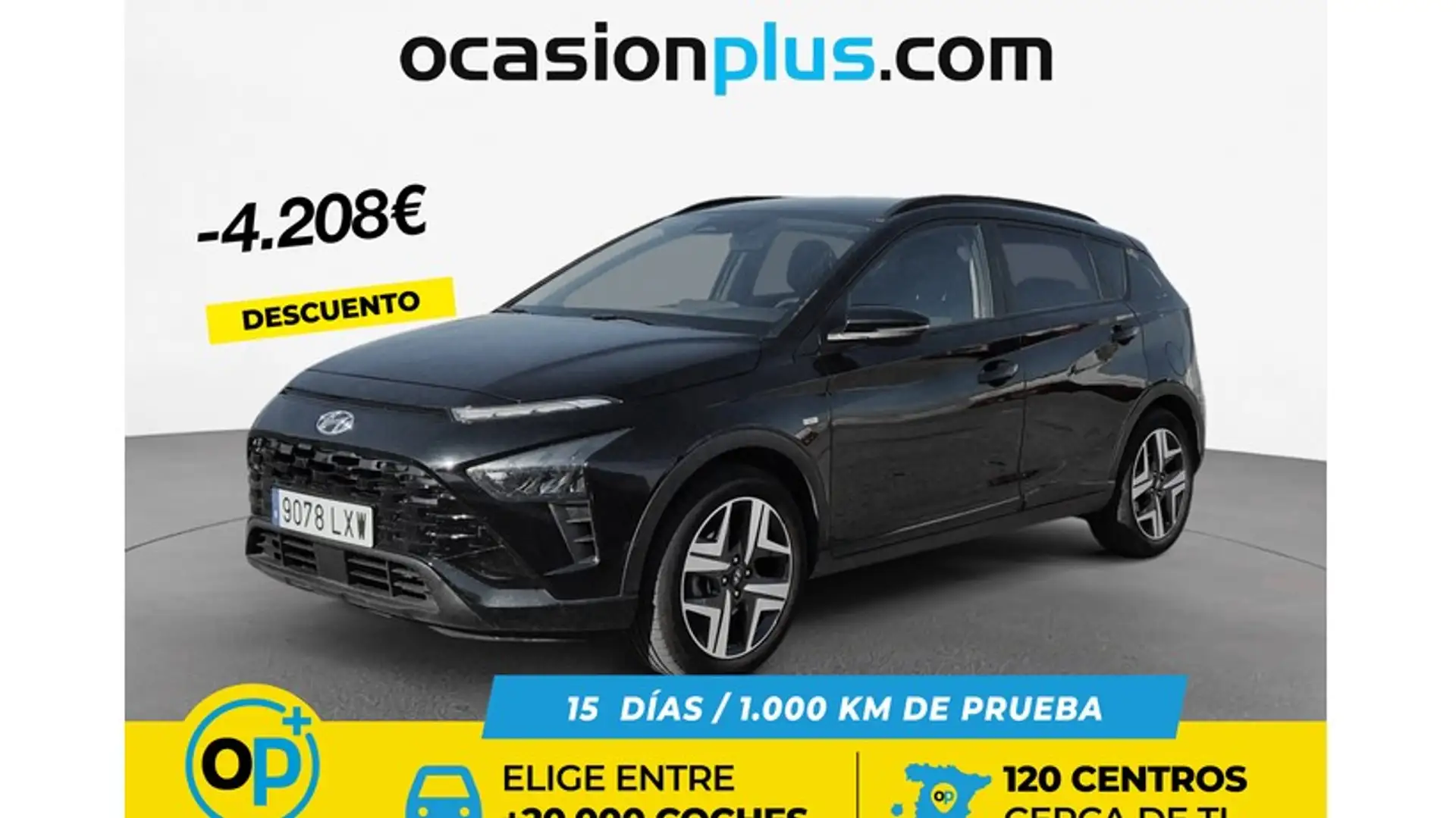 Hyundai BAYON 1.0 TGDI 48V Tecno DT Noir - 1