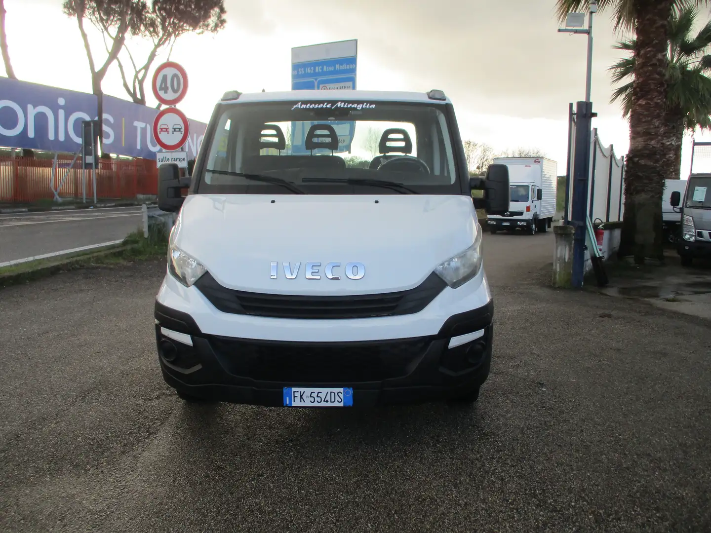 Iveco Daily 35C14 2.3 140CV EURO 6 TELAIO PASSO 3750 Blanc - 2