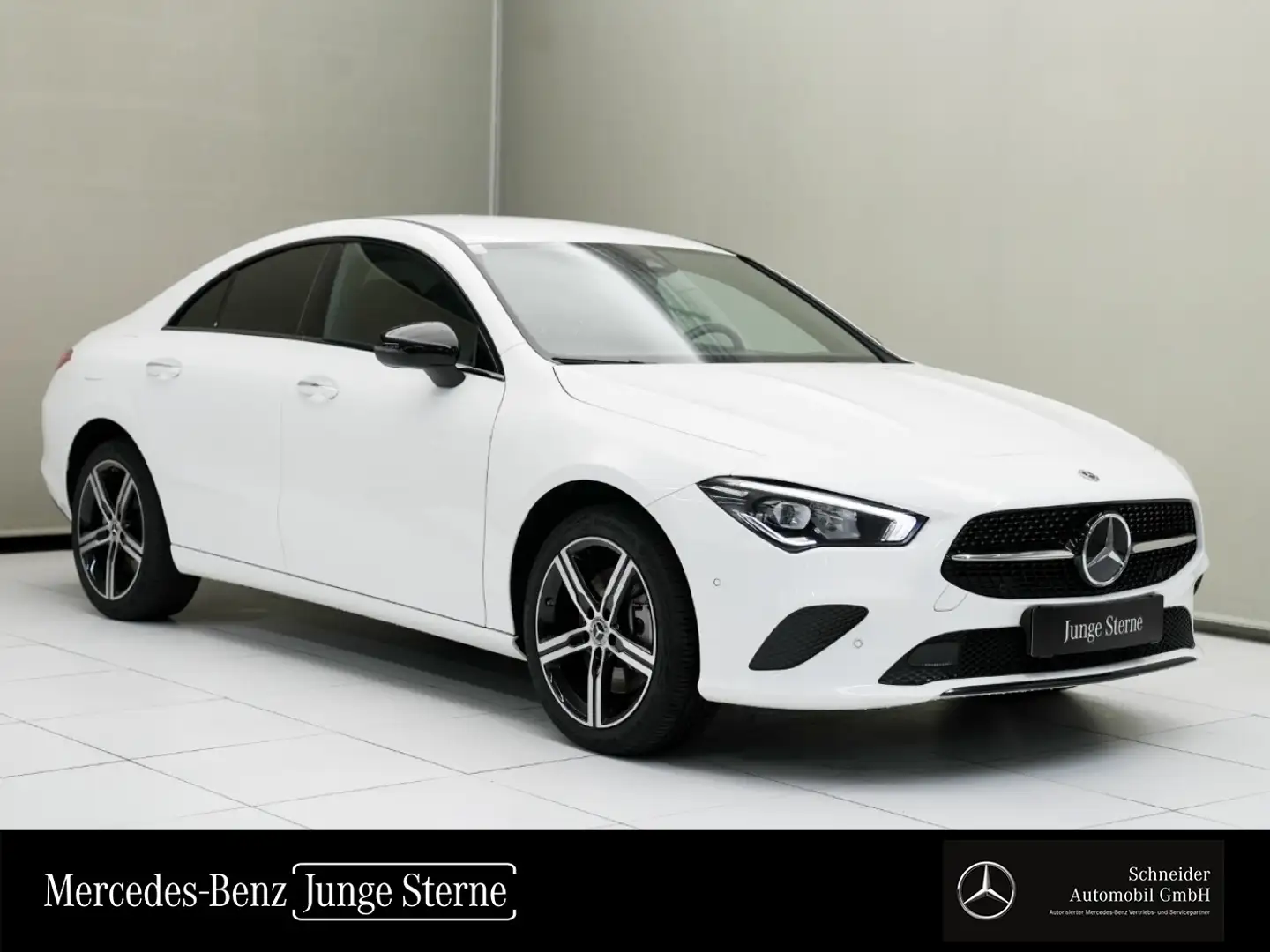 Mercedes-Benz CLA 250 e Coupé SpurW LM Night KAM SpurH Navi Blanc - 1