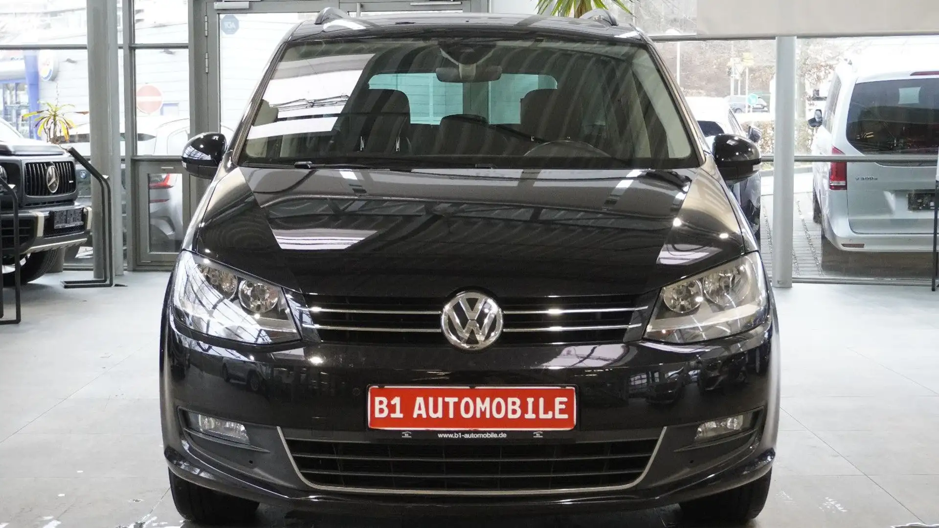 Volkswagen Sharan 2.0 TDI DSG *ACC*AHK*STAHZ*7 SITZ*LED Schwarz - 2