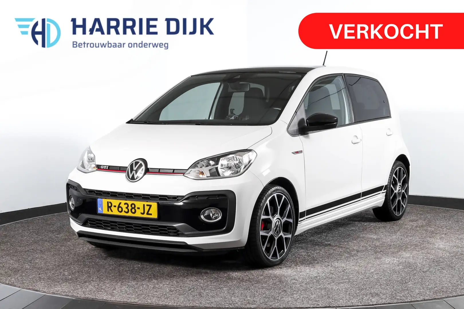 Volkswagen up! 1.0 TSI GTI 116 PK | Cruise | PDC | Camera | ECC | Weiß - 1