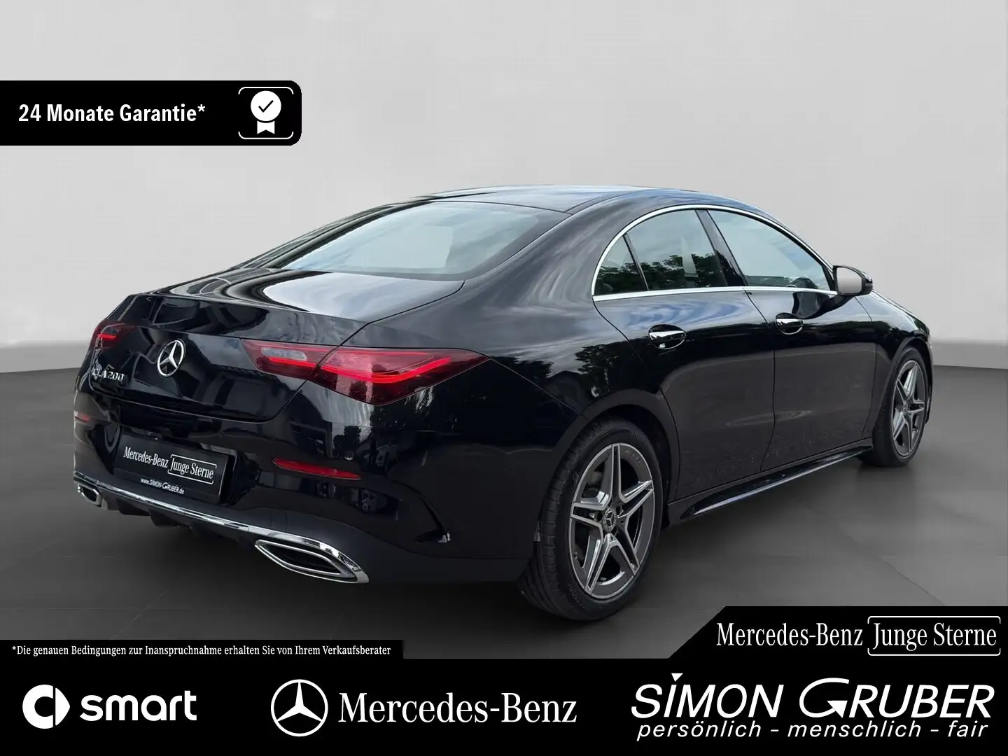 Mercedes-Benz CLA 200 AMG Line KeylessGo Ambi Kamera Spurhalte Černá - 2
