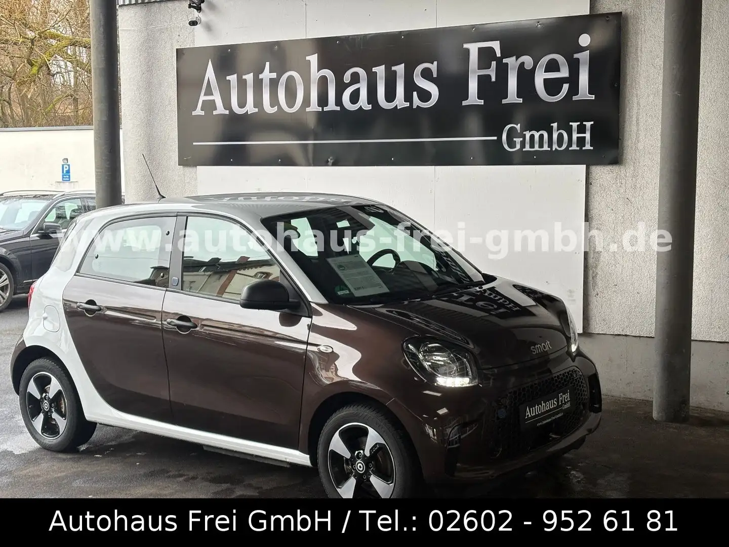 smart forFour electric drive/EQ 2.HAND*MB100!*KLIMA* Braun - 1