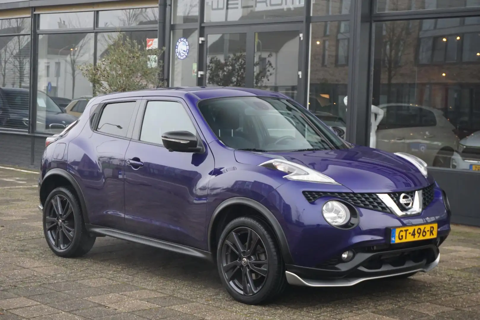Nissan Juke 1.2 DIG-T S/S Connect Edition Blauw - 1