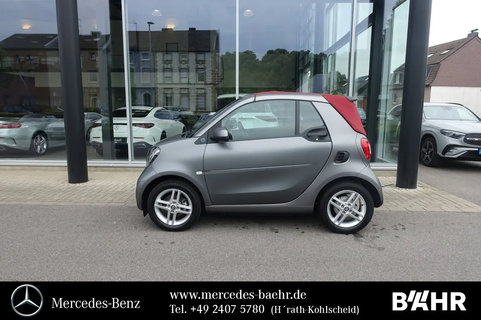 smart forTwo fortwo EQ cabrio passion/SHZ/Tempomat/LMR-15" Grau - 2