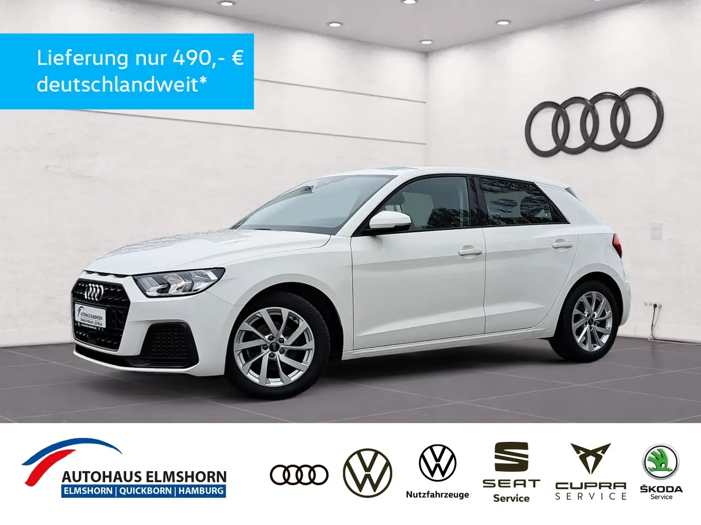 Audi A1 Sportback advanced 30 TFSI S tronic APP GRA KLIMA Weiß - 1