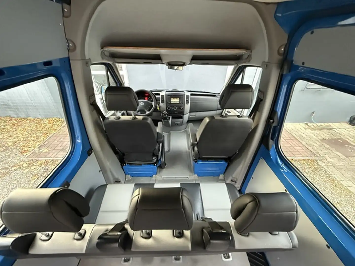 Volkswagen Crafter L2H2 3,5t,Mixto 5-Sitzer Klima,PDC,Tempo Blau - 2