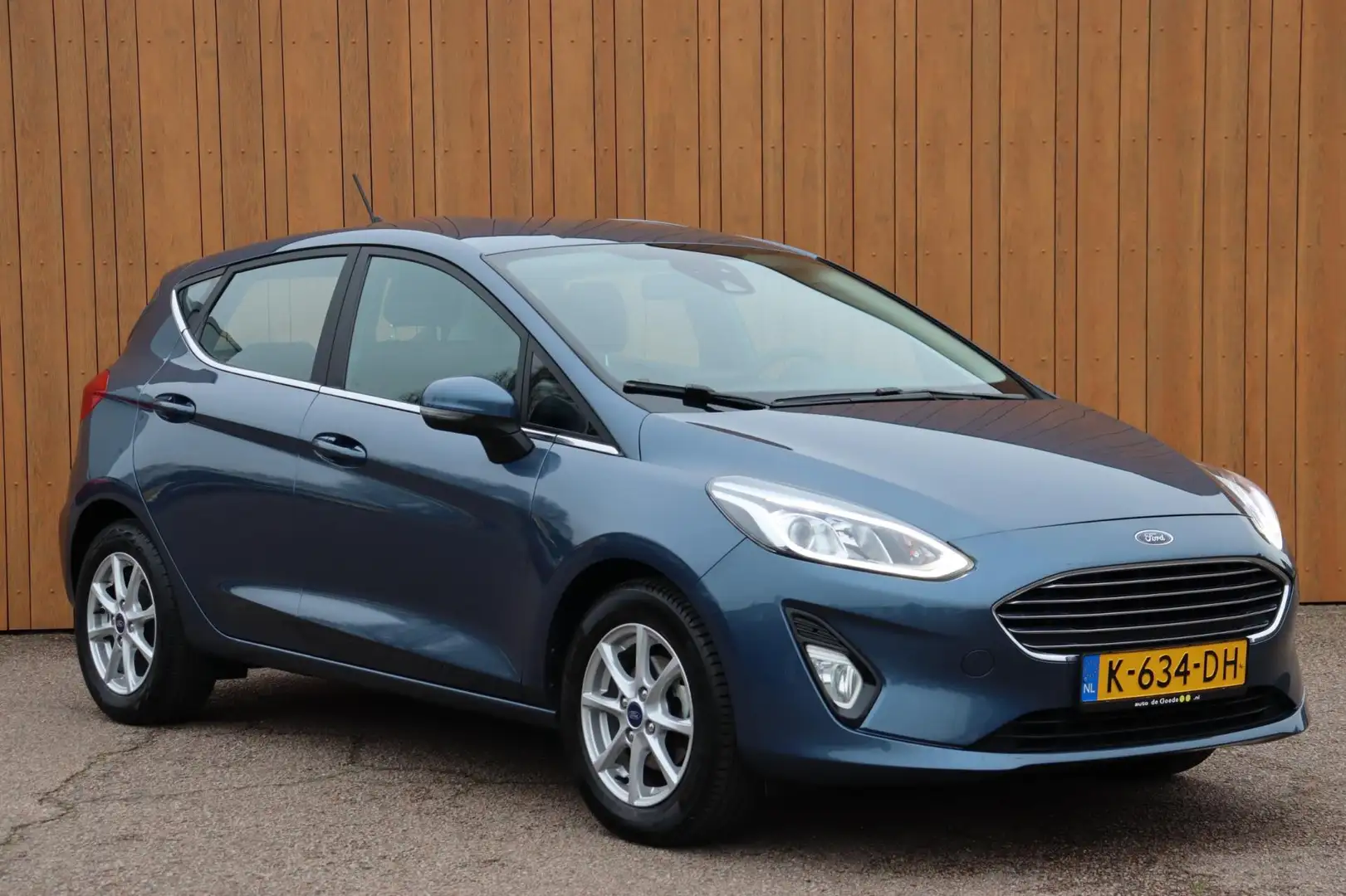 Ford Fiesta 1.0 EcoBoost Titanium org. NL navigatie carplay Bleu - 2