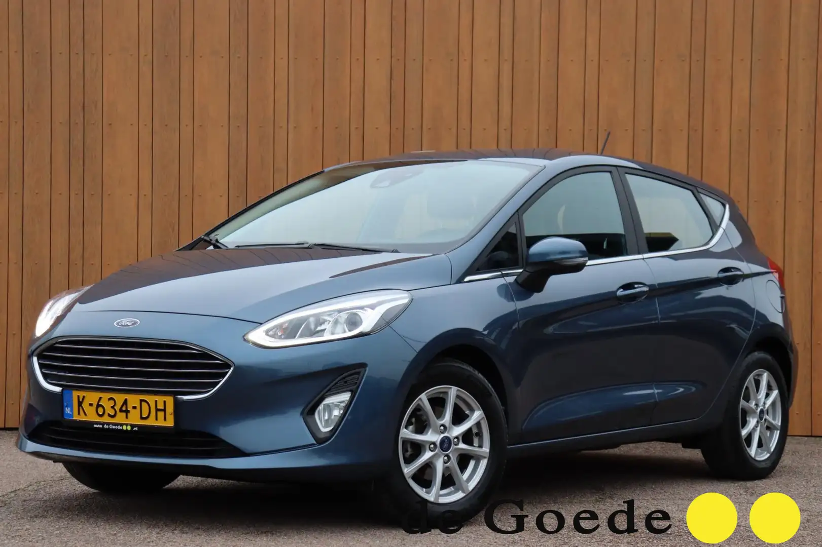 Ford Fiesta 1.0 EcoBoost Titanium org. NL navigatie carplay Bleu - 1