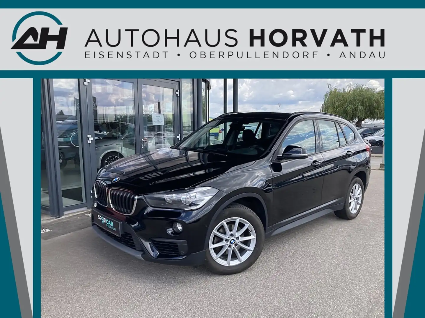 BMW X1 sDrive16d Aut.! TOP AUSSTATTUNG! Schwarz - 1