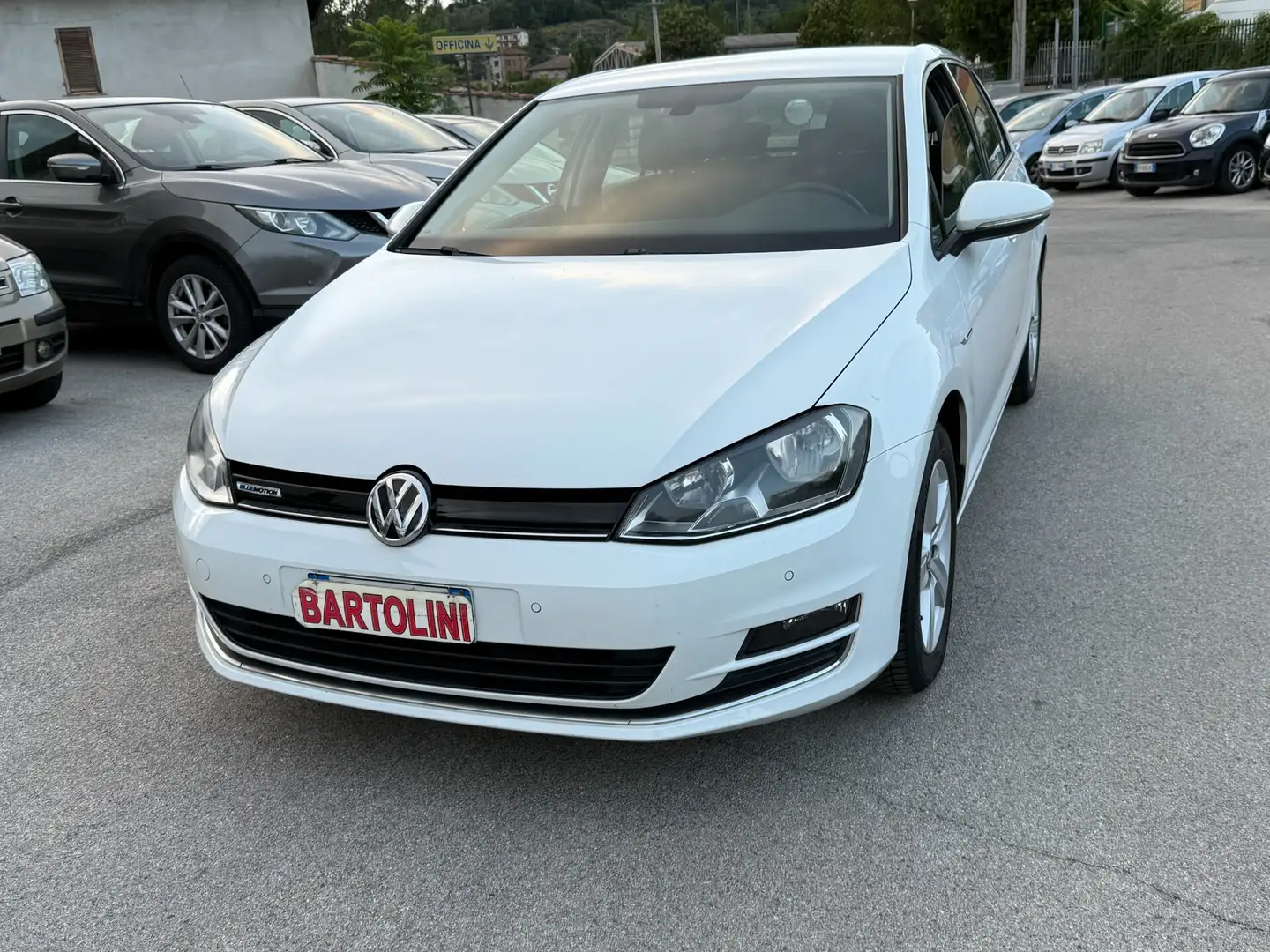 Volkswagen Golf Golf 1.4 TGI 5p. Executive BlueMotion Bianco - 2