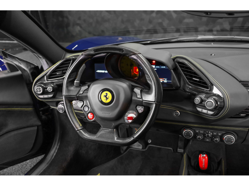 Ferrari 488 GTB 3.9 V8 - BLU SCOZIA / EXTRA-RANGE — photo 13