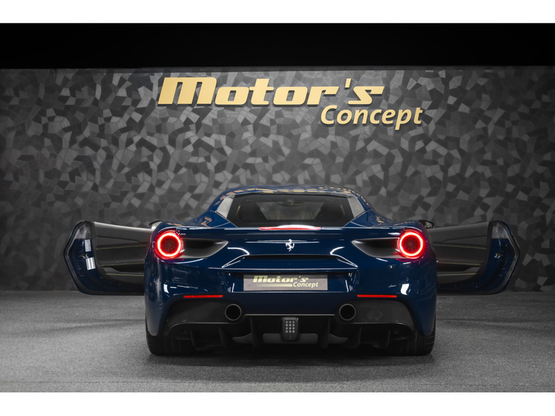 Ferrari 488 GTB 3.9 V8 - BLU SCOZIA / EXTRA-RANGE — photo 5