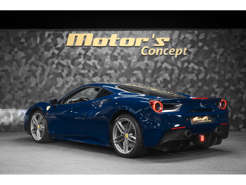Ferrari 488 GTB 3.9 V8 - BLU SCOZIA / EXTRA-RANGE — photo 7
