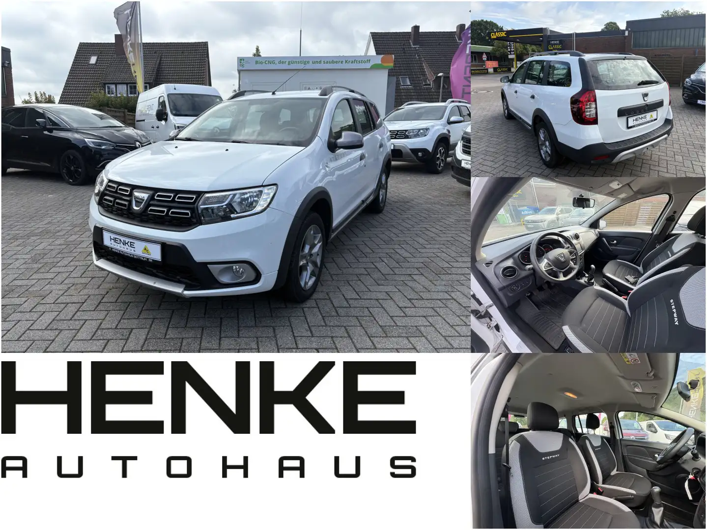 Dacia Logan II 0.9 TCe 90 MCV Stepway  EU6 Weiß - 1