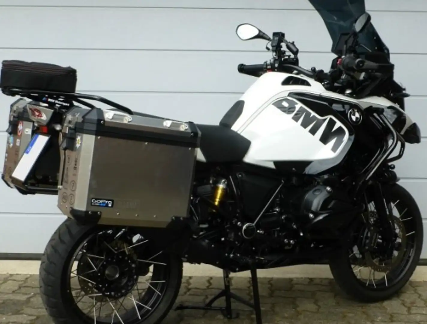 BMW R 1200 GS Adventure Blanc - 1