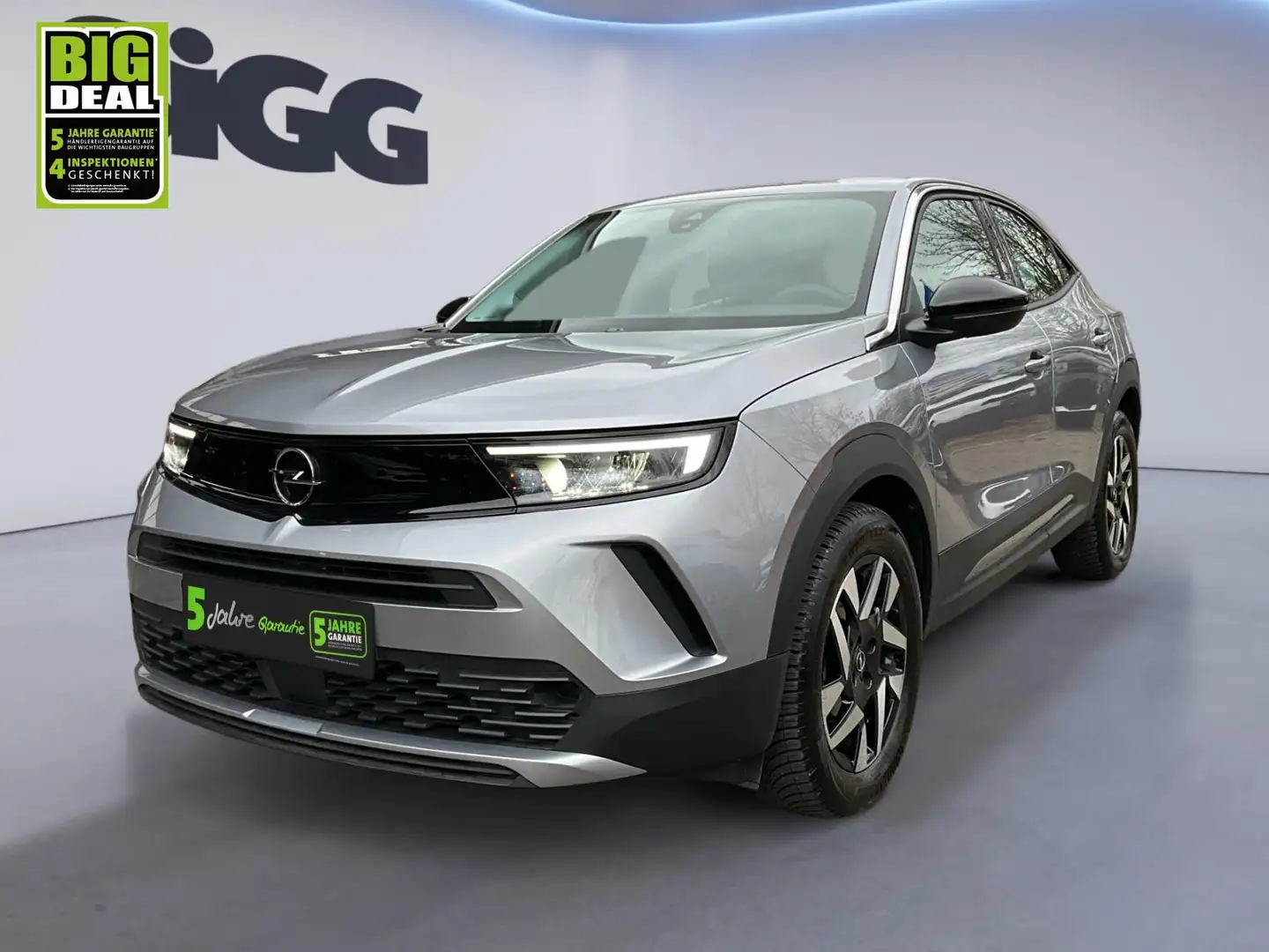Opel Mokka 1.2 Turbo Elegance DynLicht Fernlichtass. Grau - 2