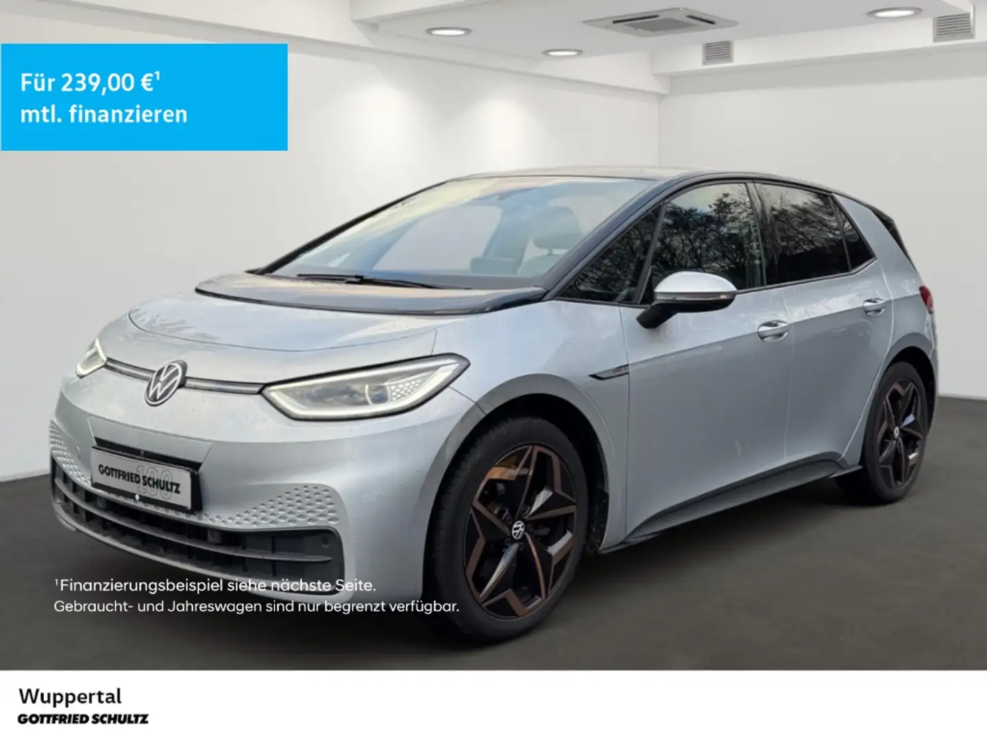 Volkswagen ID.3 Pro S 150 kW NAVI KAM ACC LED SHZ PDC LM Silber - 1