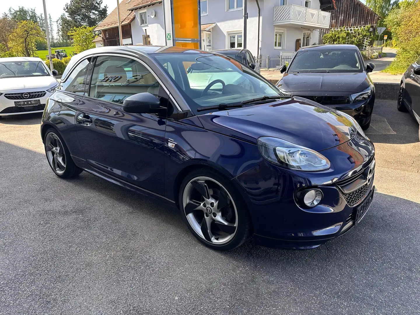 Opel Adam Slam OPC-LINE-Sport-Paket 18"-Räder SHZ Navi Blau - 1