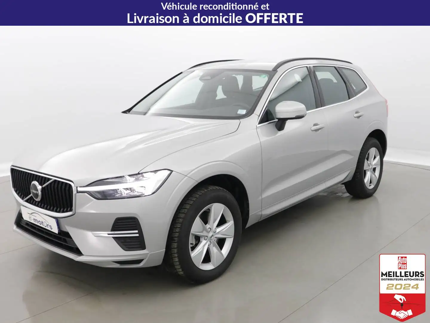 Volvo XC60 B4 FWD 197 Geartronic 8 Momentum +Cuir +GPS Blanc - 1