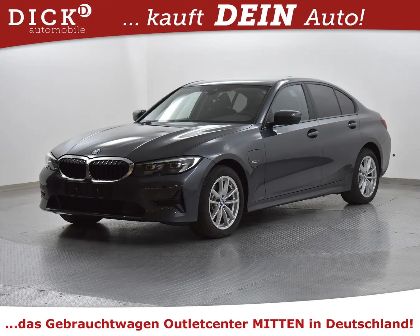 BMW 320 e Aut. Advant VIRTU+PROF+LED+TEMP+MFL+PDC+DAB Grau - 2