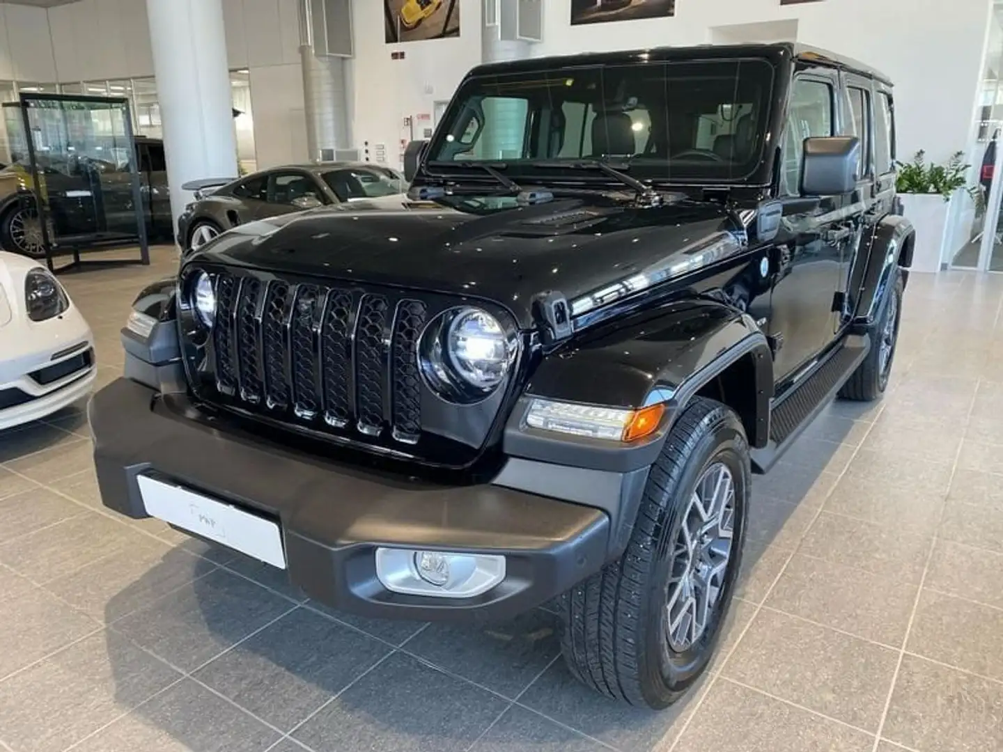 Jeep Wrangler Unlimited 2.0 PHEV ATX 4xe Sahara - IVA Esposta Nero - 1