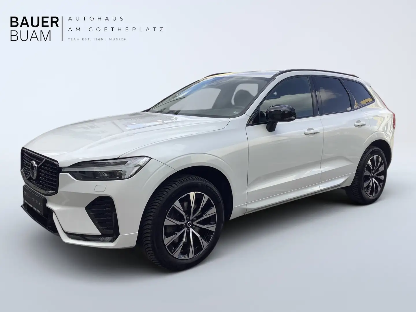 Volvo XC60 Plus Dark Diesel AWD Blanc - 1