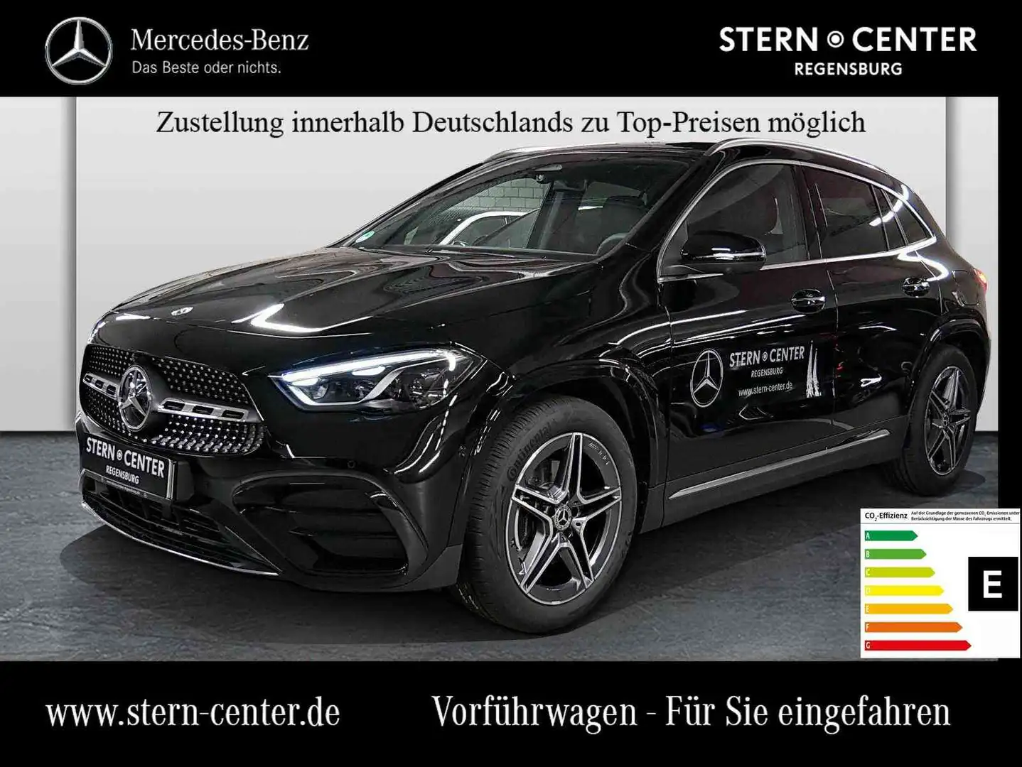 Mercedes-Benz GLA 180 d AMG Wide MBeam AHK 360 Cam Keyl Totw Schwarz - 1
