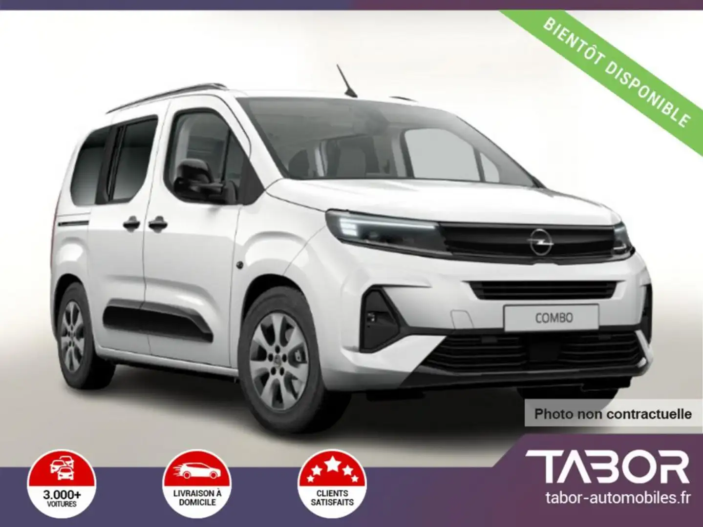 Opel Combo 1.5 D 130 AT8 GS GPS Cam Blanc - 1