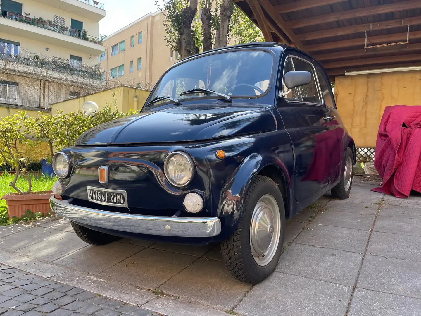 Fiat Cinquecento L Azul - 1