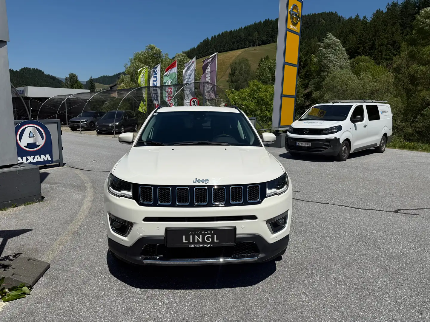 Jeep Compass 2.0 Multijet AWD Limited 4WD Weiß - 2