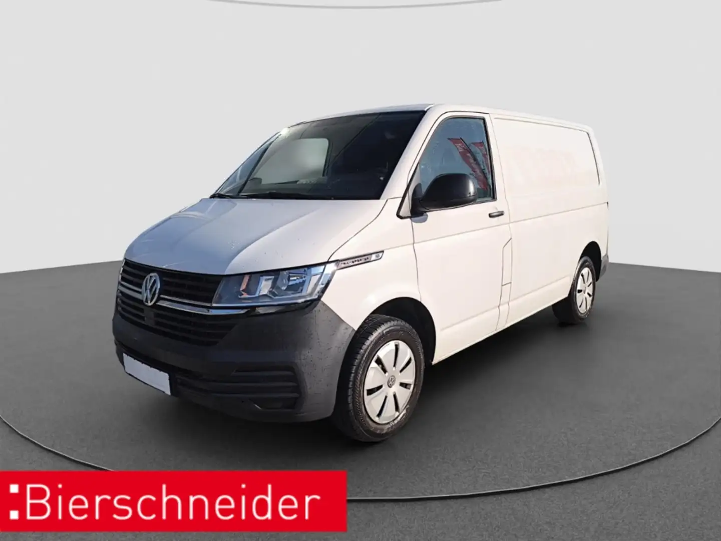 Volkswagen T6.1 Transporter Kasten AHK KLIMA PDC SH Blanco - 1