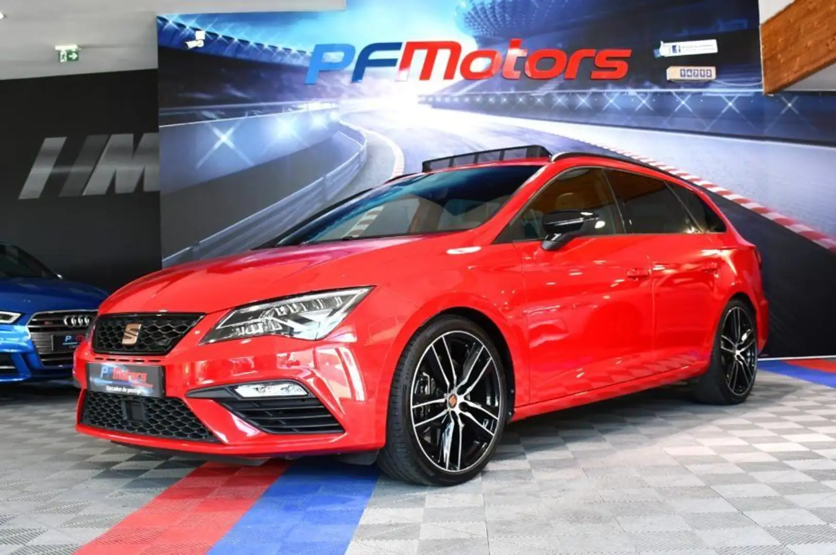 SEAT Leon Léon Cupra 2.0 TSI 300 4Drive DSG Virtual ACC DCC  Rouge - 1